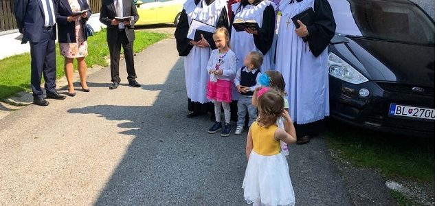 Štôla: Pamiatka posvätenia chrámu a zborového domu