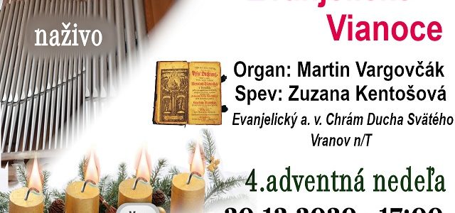 POZVANIE: Vianočný koncert z Vranova nad Topľou