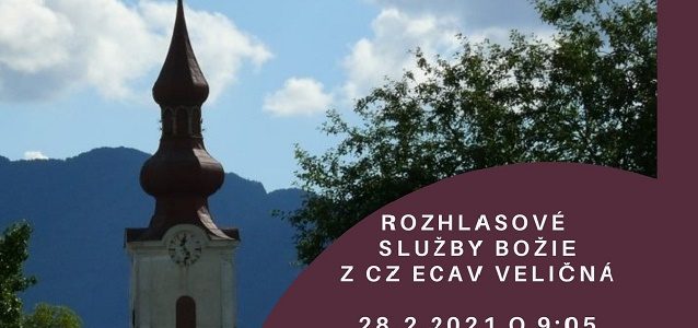 POZVANIE na rozhlasové Služby Božie z Veličnej
