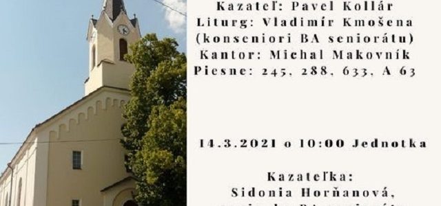 Televízne Služby Božie z Modry – Kráľovej tento víkend na RTVS