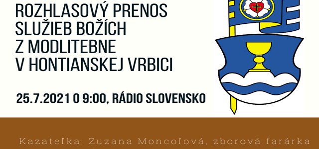 Rozhlasové Služby Božie z Hontianskej Vrbice