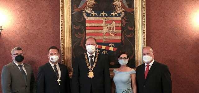Stretnutie biskupa VD s primátorom Košíc