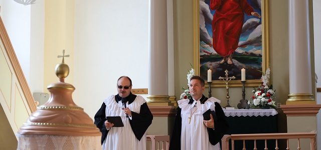 Posviacka zrekonštruovaného kostola v Huncovciach