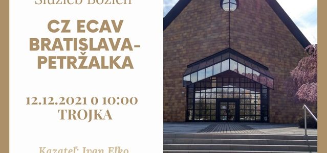 Televízne Služby Božie z Bratislavy – Petržalky