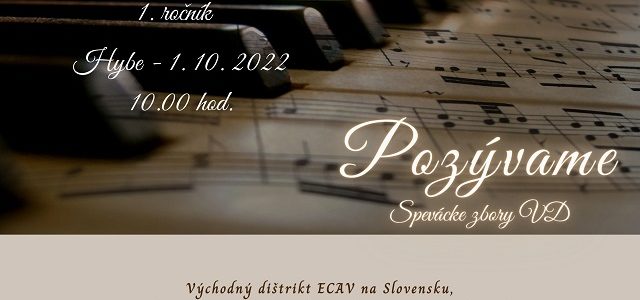 POZVÁNKA: Festival chrámovej piesne VD