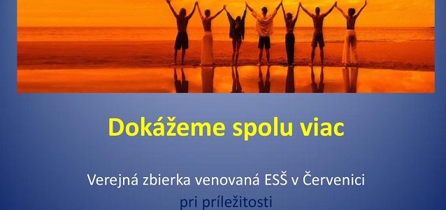 Dokážeme spolu viac – verejná zbierka