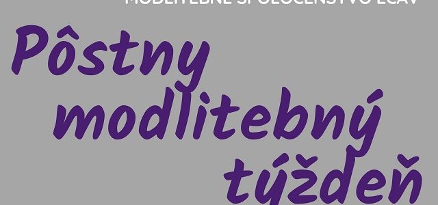 6 pôstnych večerov s Dávidom proti Goliášovi
