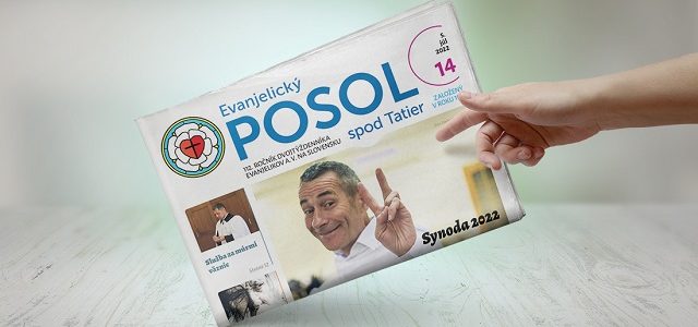 Avízo na nové číslo Evanjelického Posla
