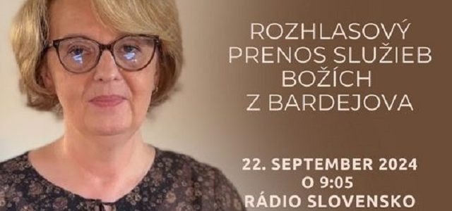 Rozhlasové Služby Božie z Bardejova