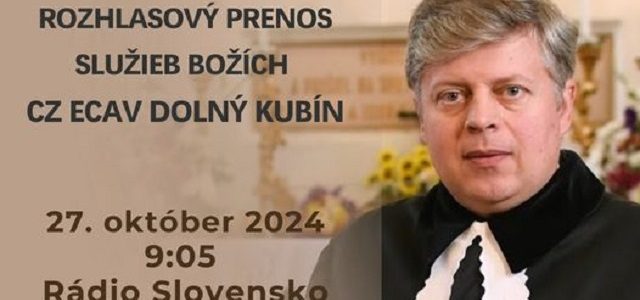 Rozhlasové Služby Božie z Dolného Kubína